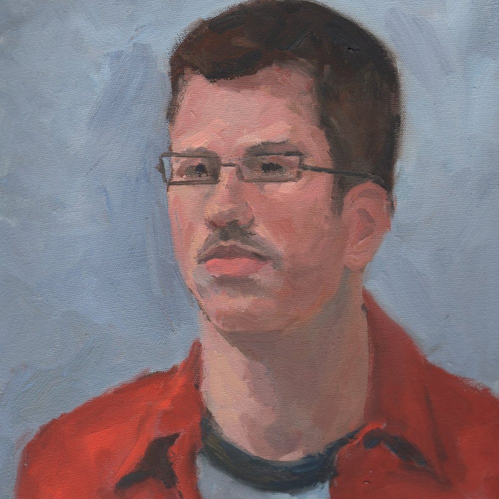 Matt, oil on canvas, 14 x 11 in.