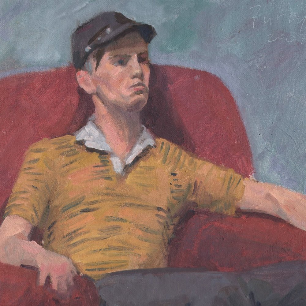 Rob, oil on canvas, 14 x 11 in.